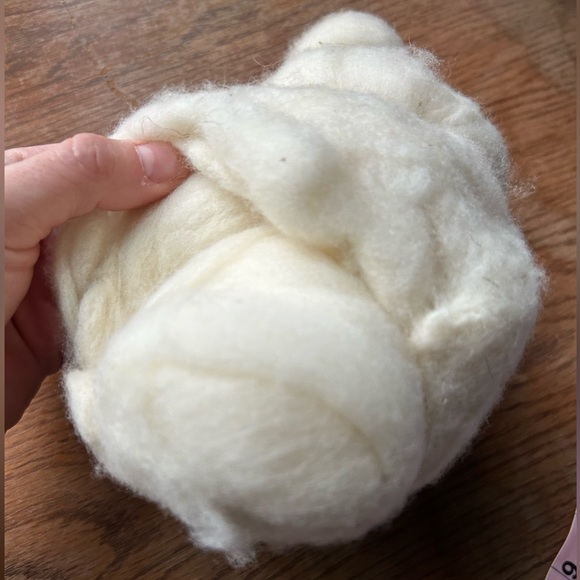 Needle Felted Wool Christmas Caroler Waldorf Style Felted Angel 10” Hand Made - Picture 4 of 7